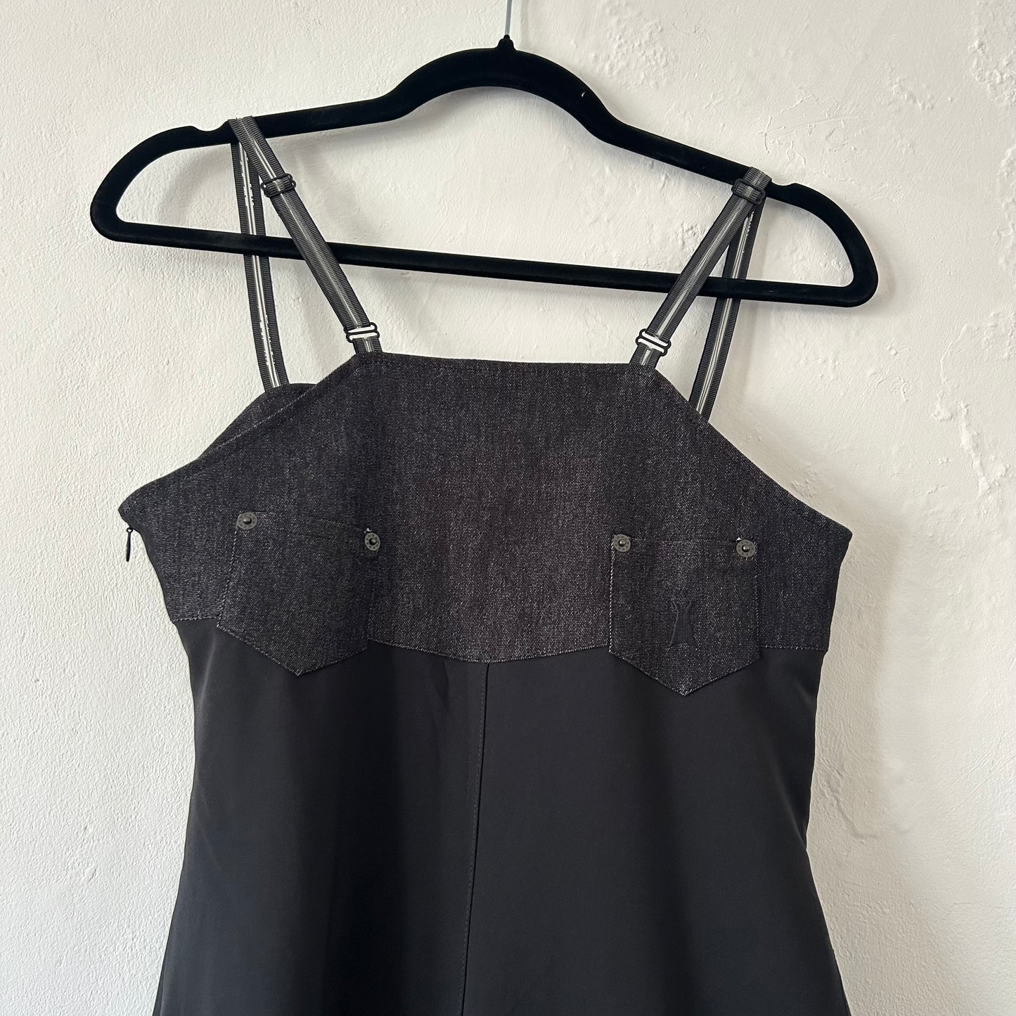 Cop Copine Bi-Material Maxi Dress - S/M