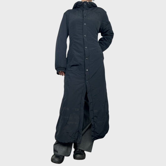 Cop Copine Floor-Length Graphic Puffer Jacket - L