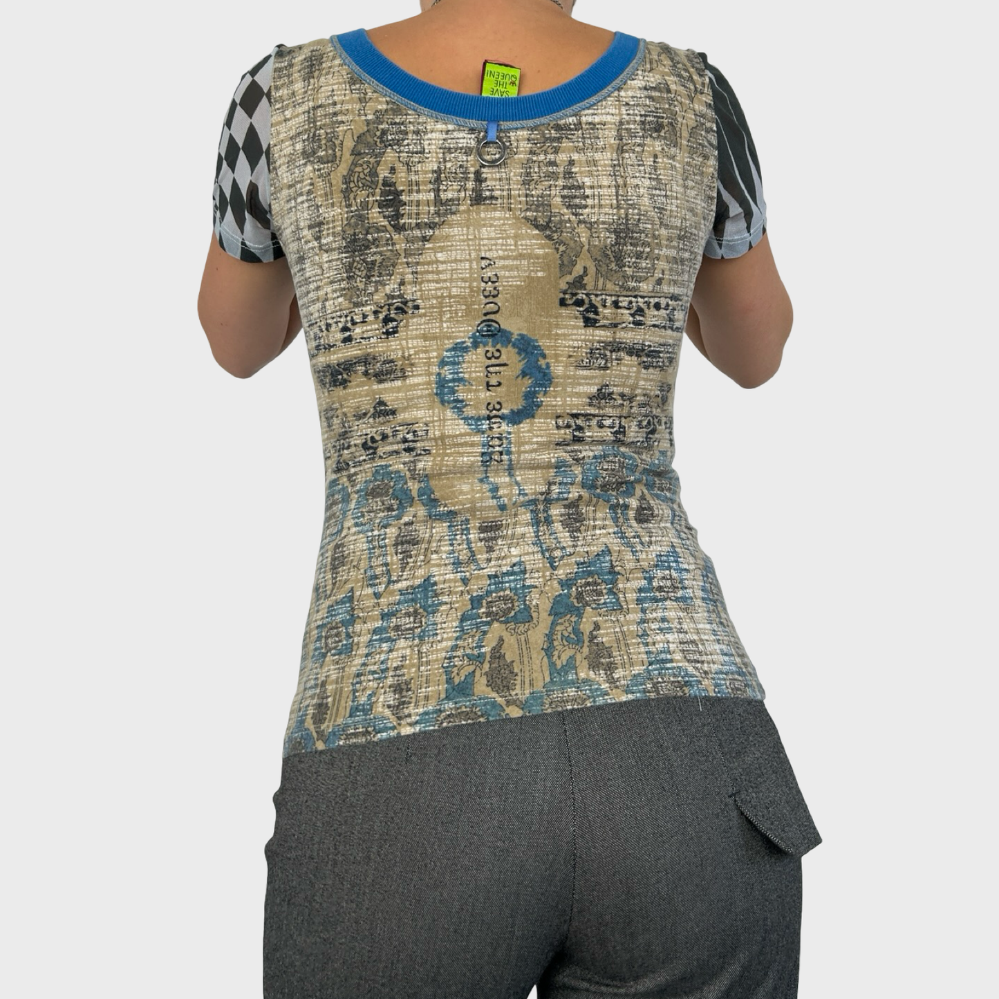 Save the Queen Graphic Top - S