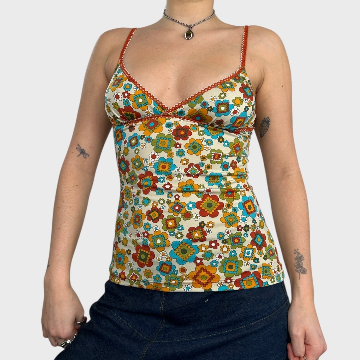 Dolce & Gabbana Floral Cami Top - XS/S