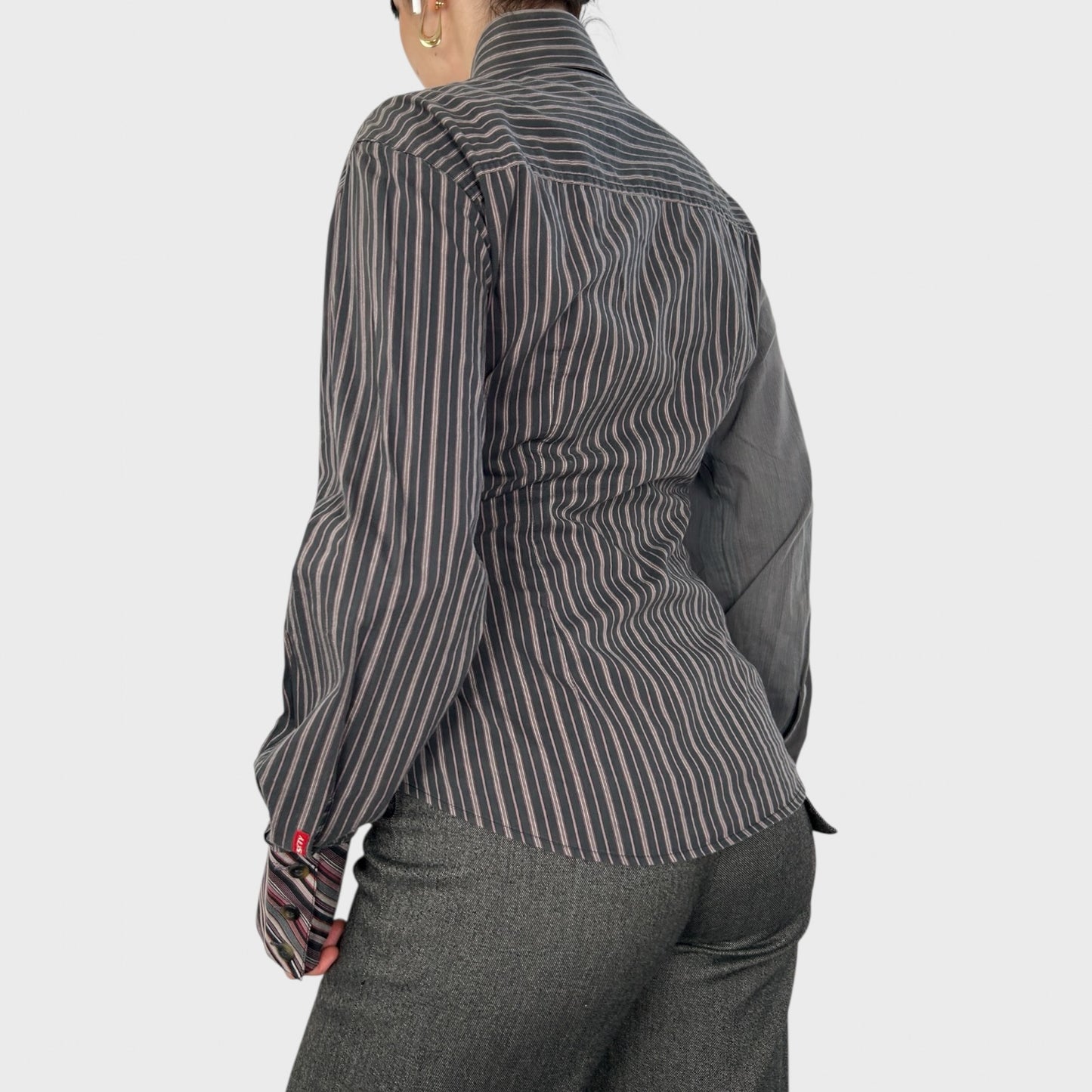 Rare Miss Sixty Asymmetric Button Shirt - S/M