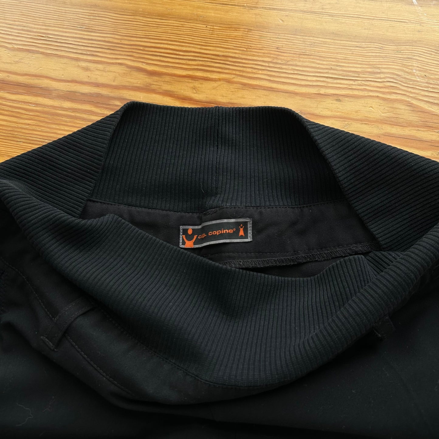 Cop Copine Black Wide Leg Trousers - M/L