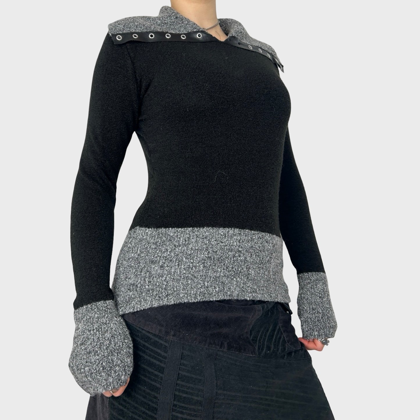 Morgan Wide Neck Knit Jumper - XS/S