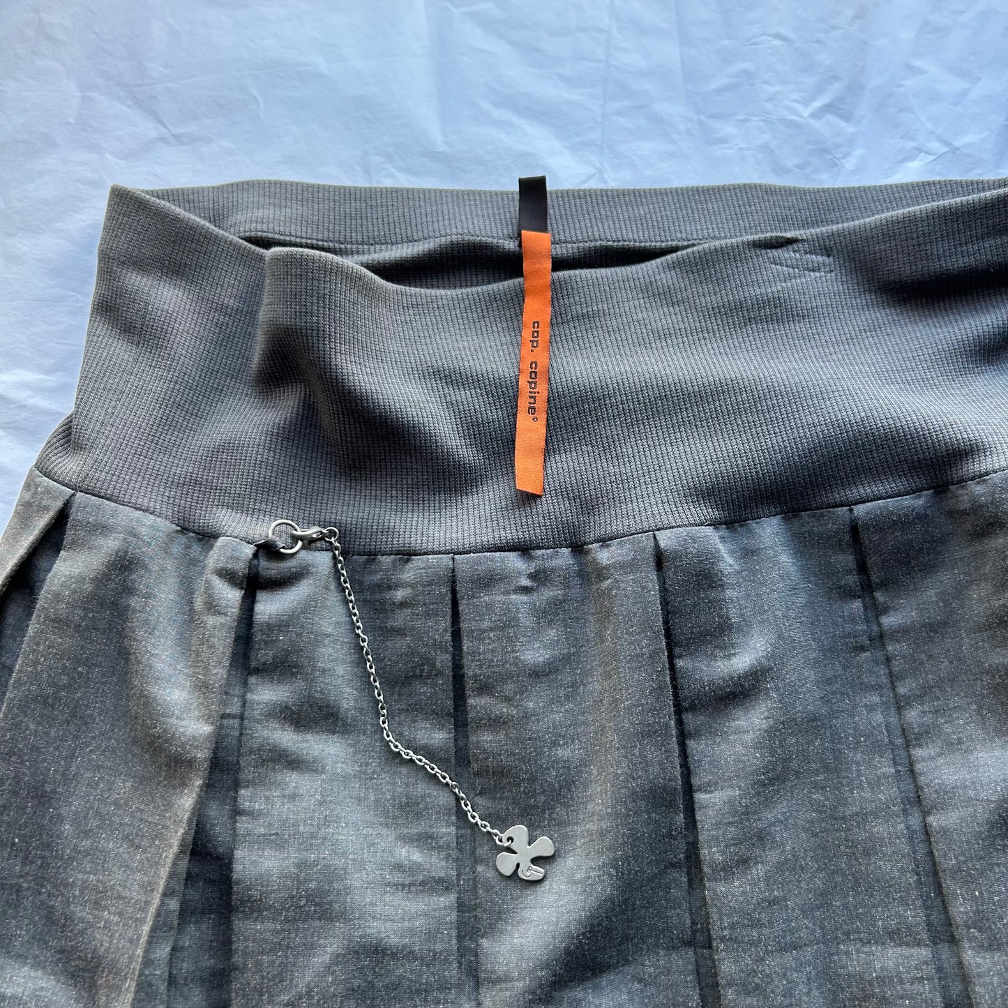 Cop Copine Grey Bubble Skirt - S