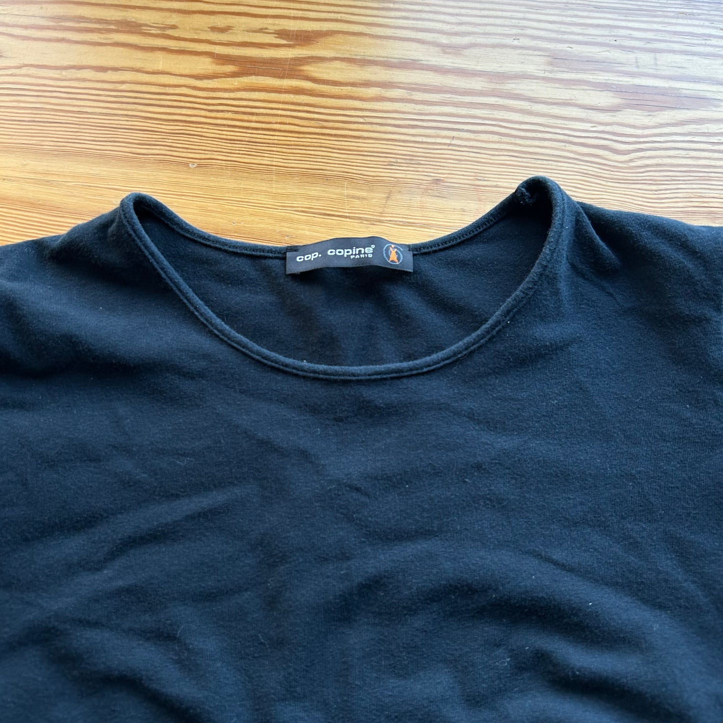 Cop Copine Toggle Front Baby Tee – S/M