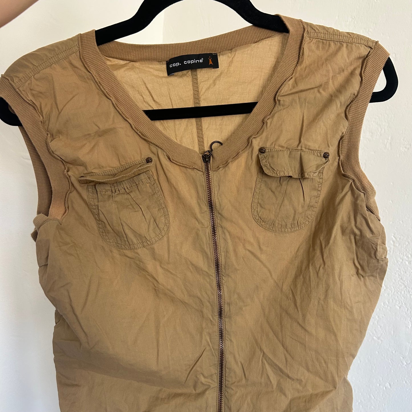 Cop Copine Beige 3-in-1 Dress / Skirt / Top - L