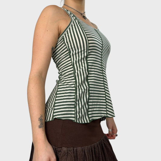 Marithé François Girbaud Striped Top - S/M
