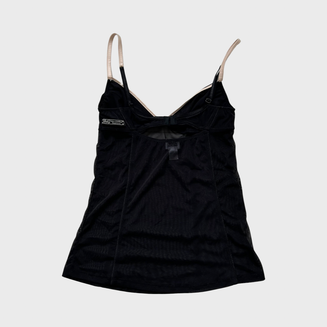 Dolce & Gabbana mesh cami