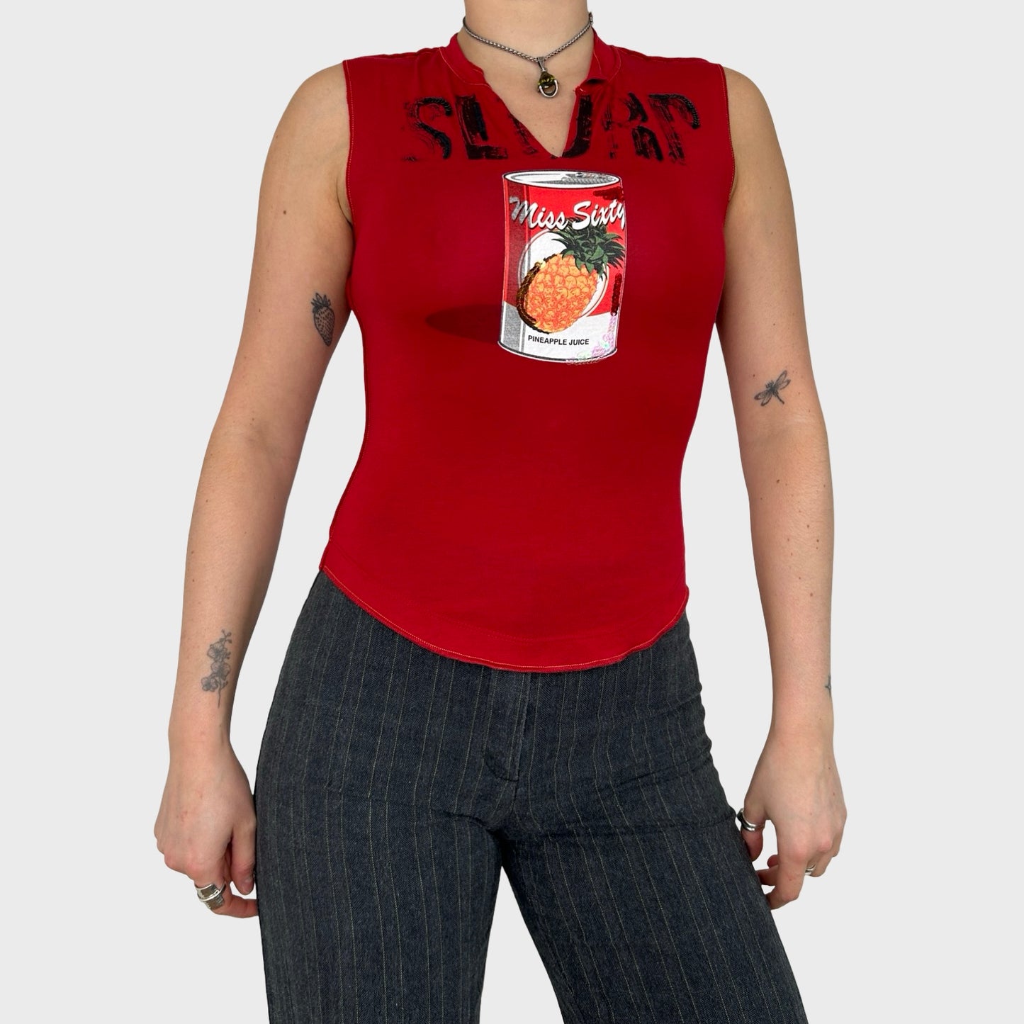 Miss Sixty Pop Art Tank - XS