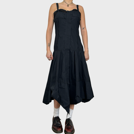 Vintage Archive Corset Style Midi Dress - L