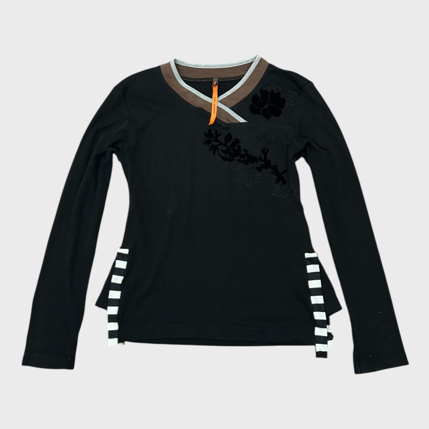 Cop Copine Long Sleeve Floral Top - S/M