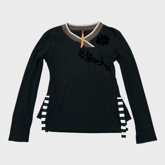 Cop Copine Long Sleeve Floral Top - S/M