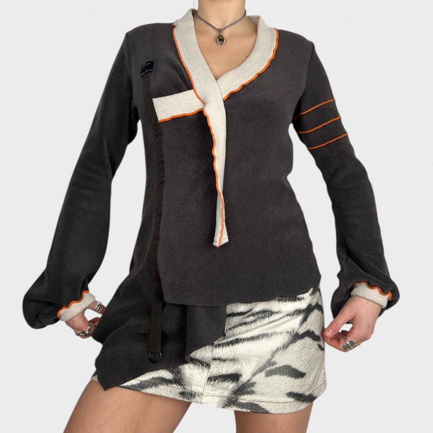 Cop Copine Asymmetric Fleece - M