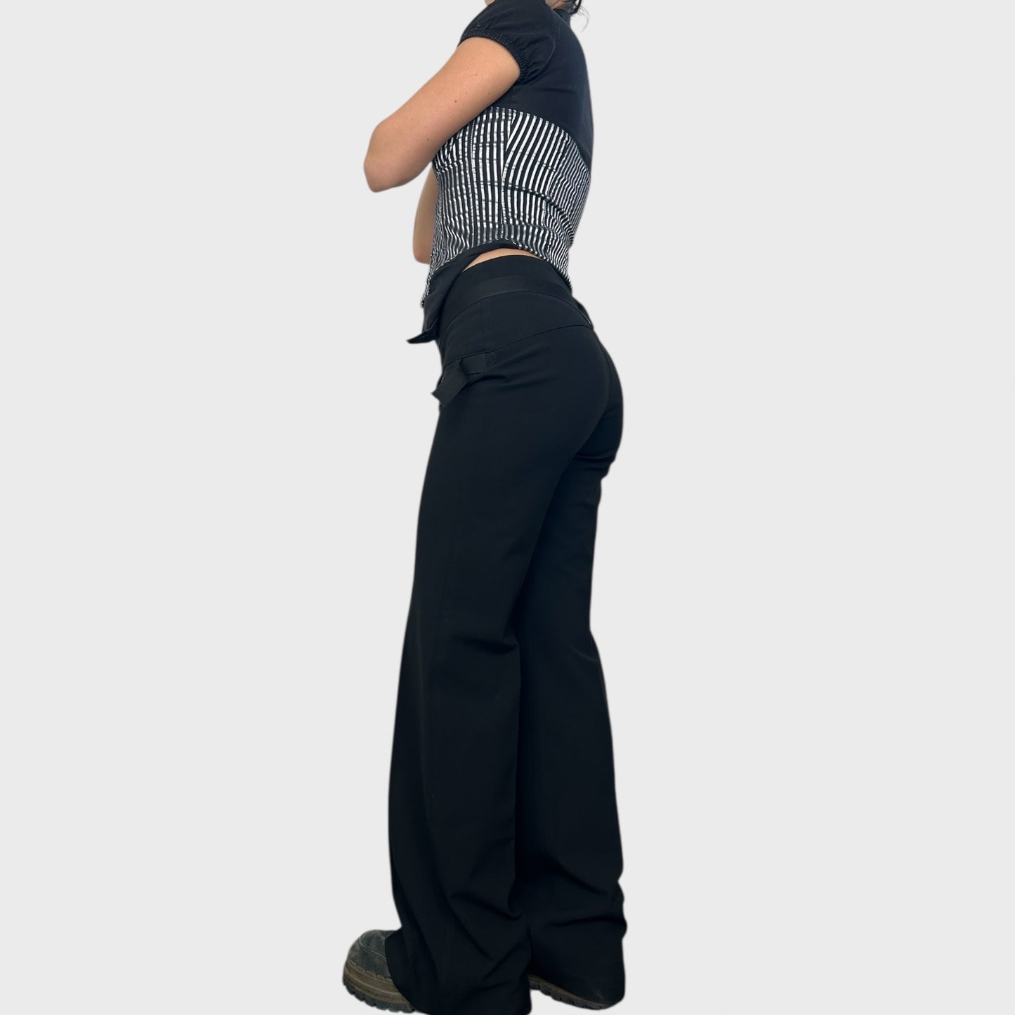 Cop Copine Wrap Belt Trousers - M