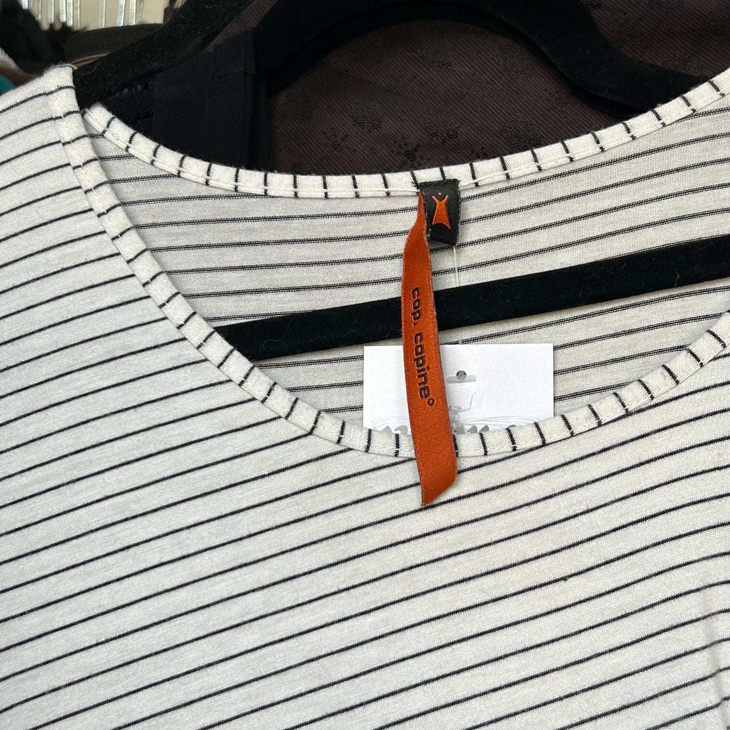 Cop Copine Striped Maxi Dress - M