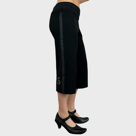 Cop Copine Black Capri Trousers - L
