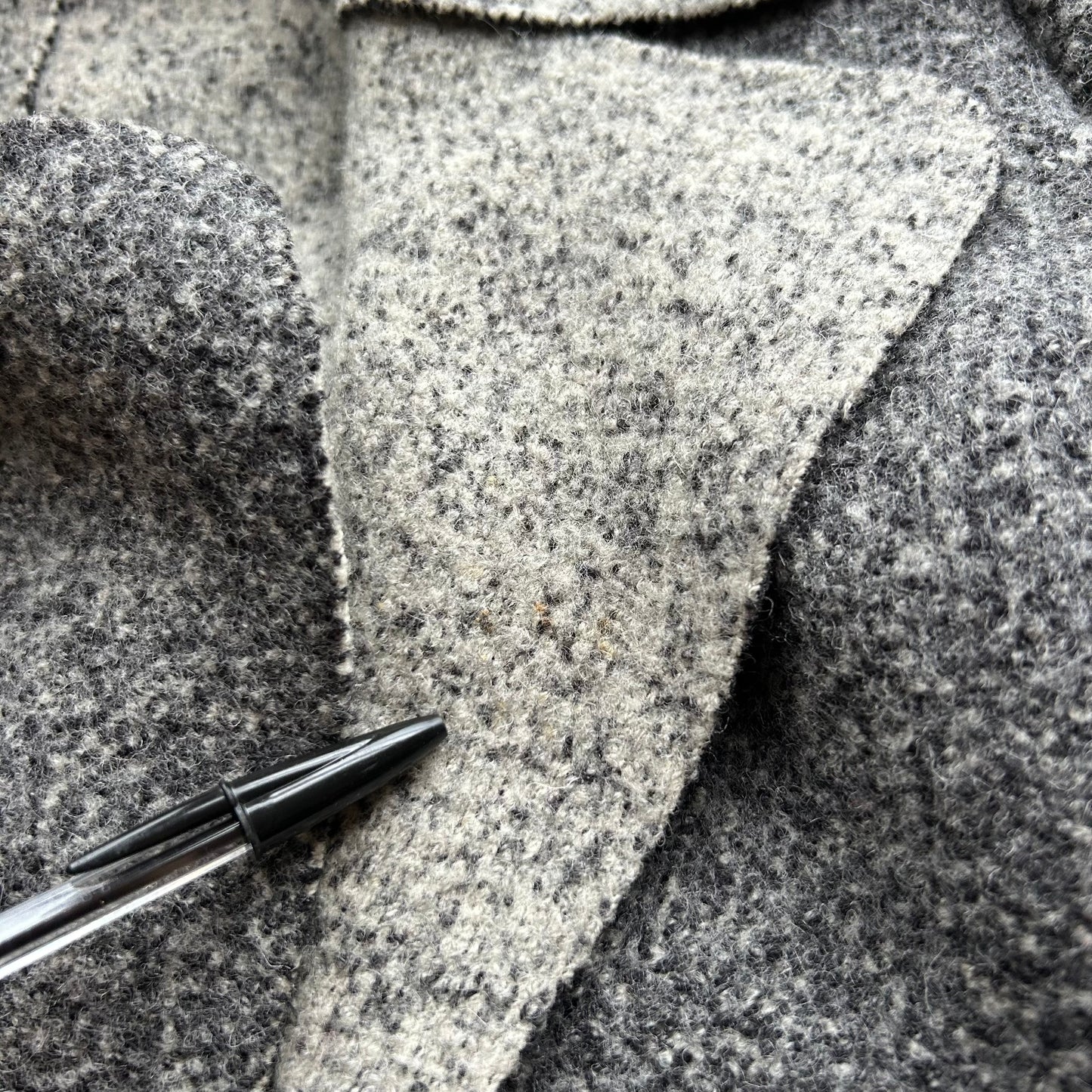 Cop Copine Floor Length Wool Coat - L