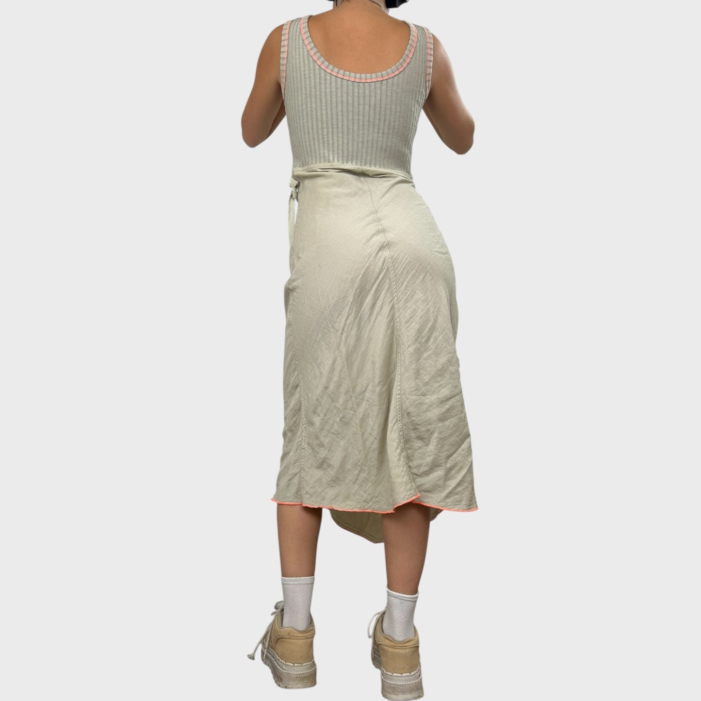 Cop Copine Maxi Tie Dress - S