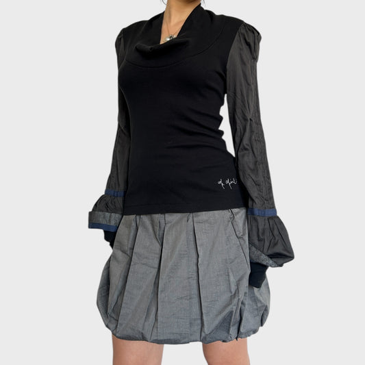 Cop Copine Long Sleeve Cowl Neck Top