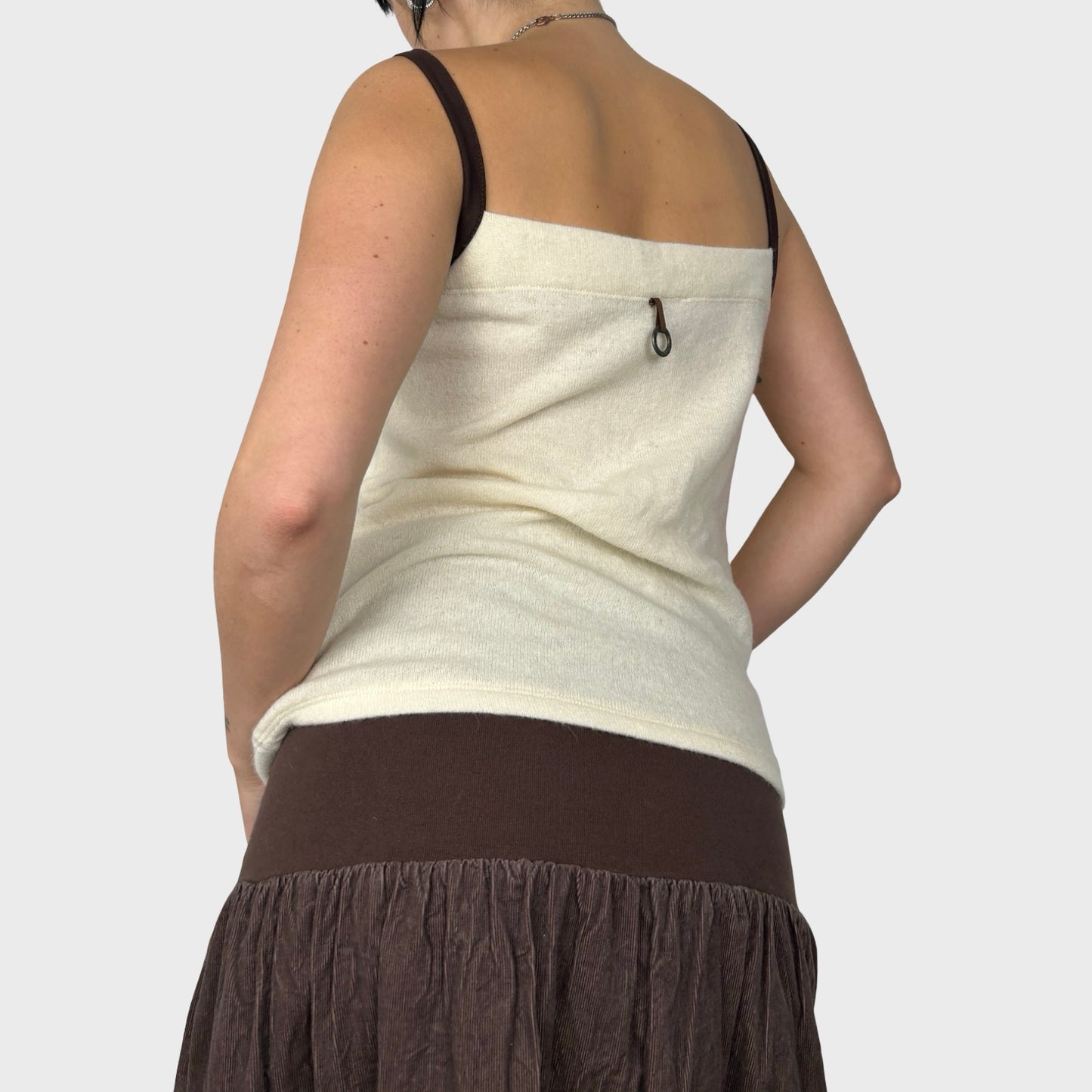 Save The Queen Graphic Knit Cami - M