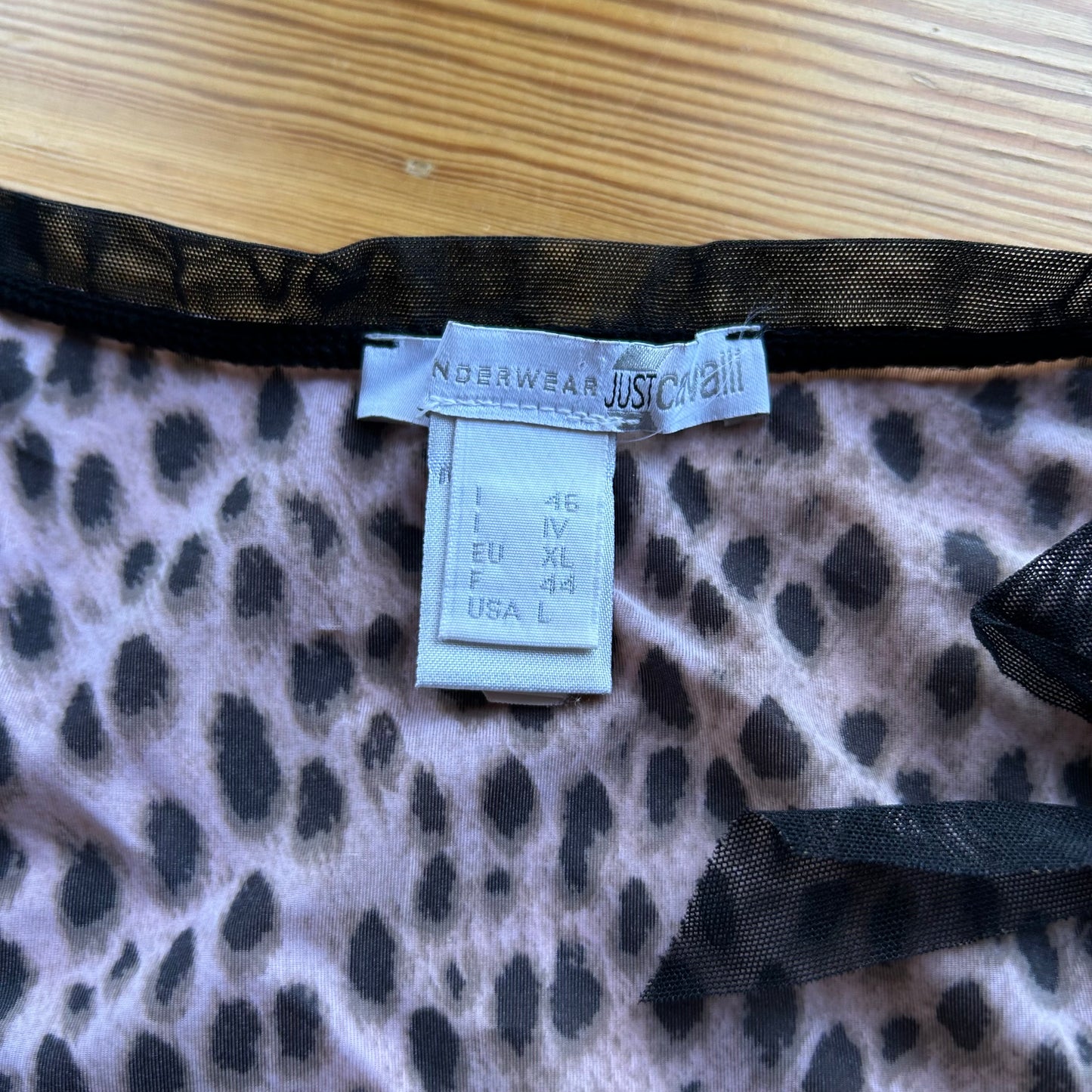 Roberto Cavalli Cheetah Print Tank - M