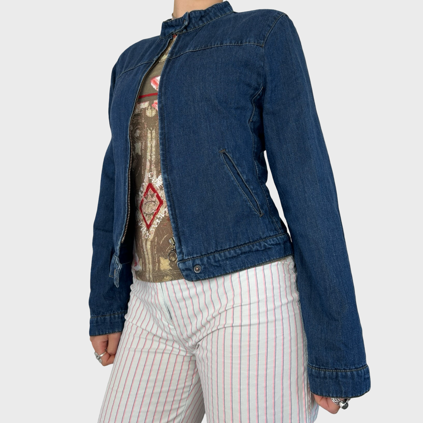 Cop Copine Blue Denim Jacket - S/M