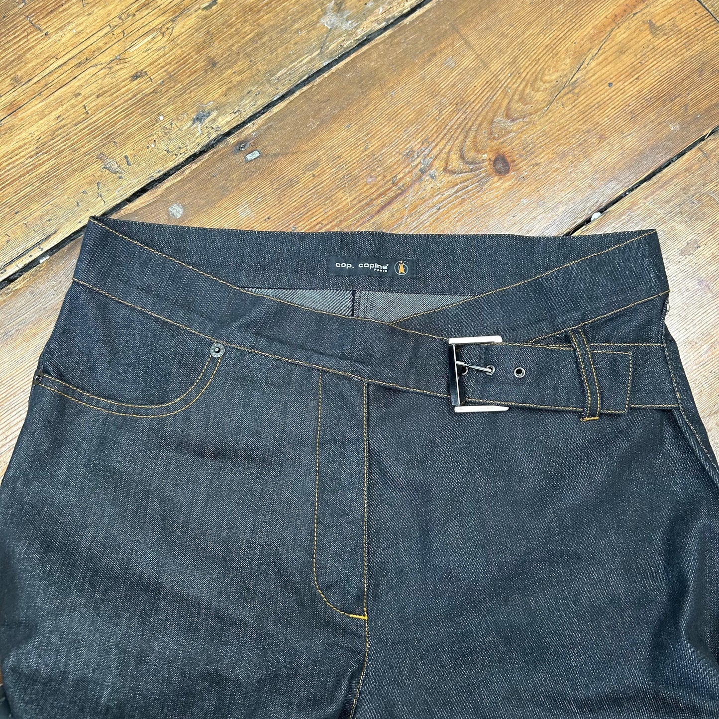 Cop Copine Buckle Jeans - Size L