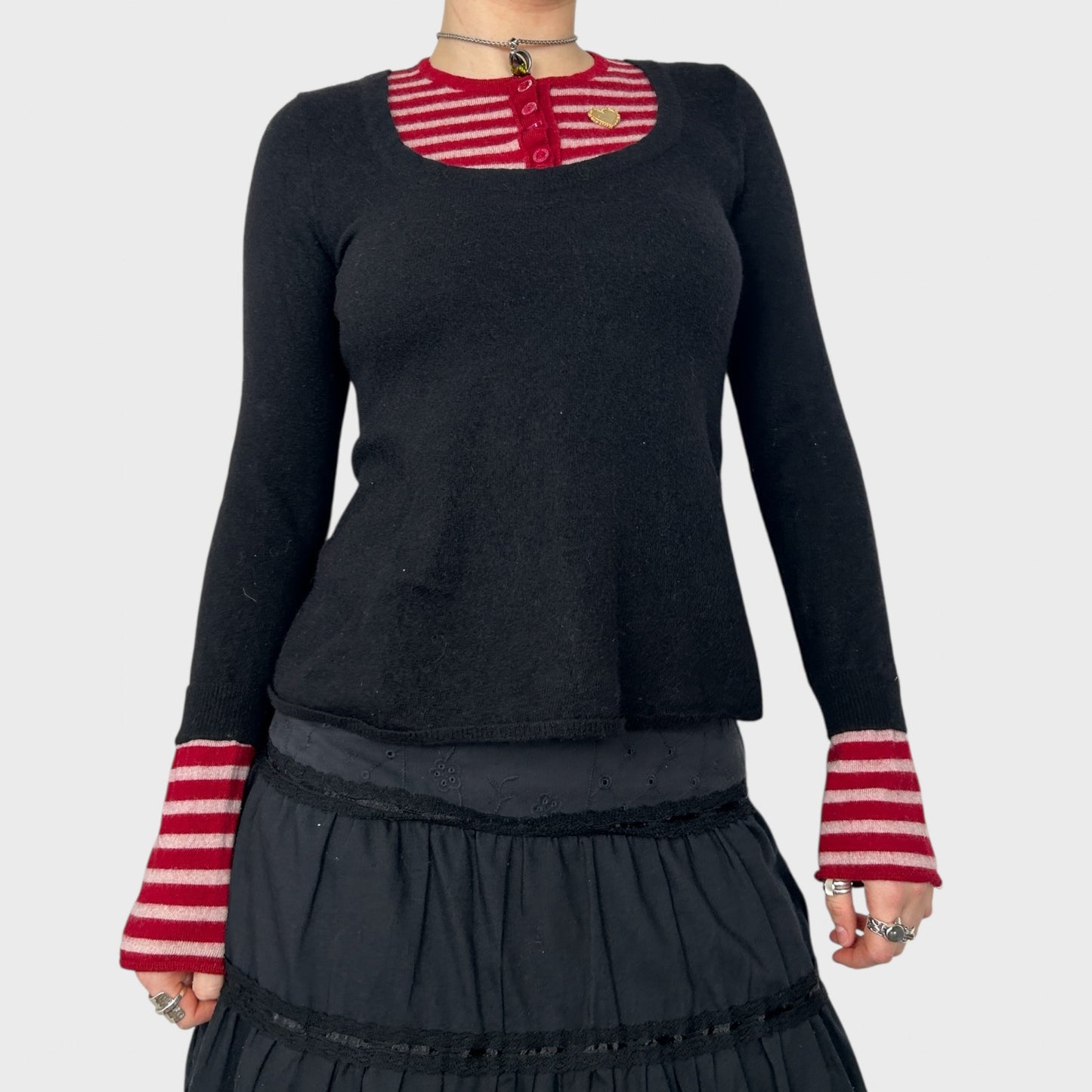 Moschino Stripe Knit Jumper - XS/S