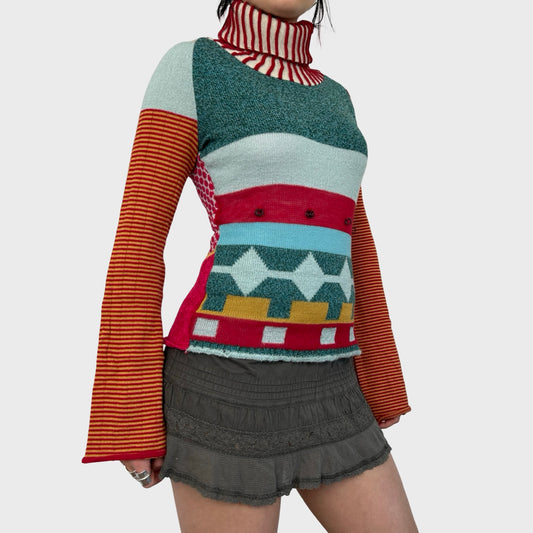 Save the Queen Roll Neck Jumper BNWT - S/M