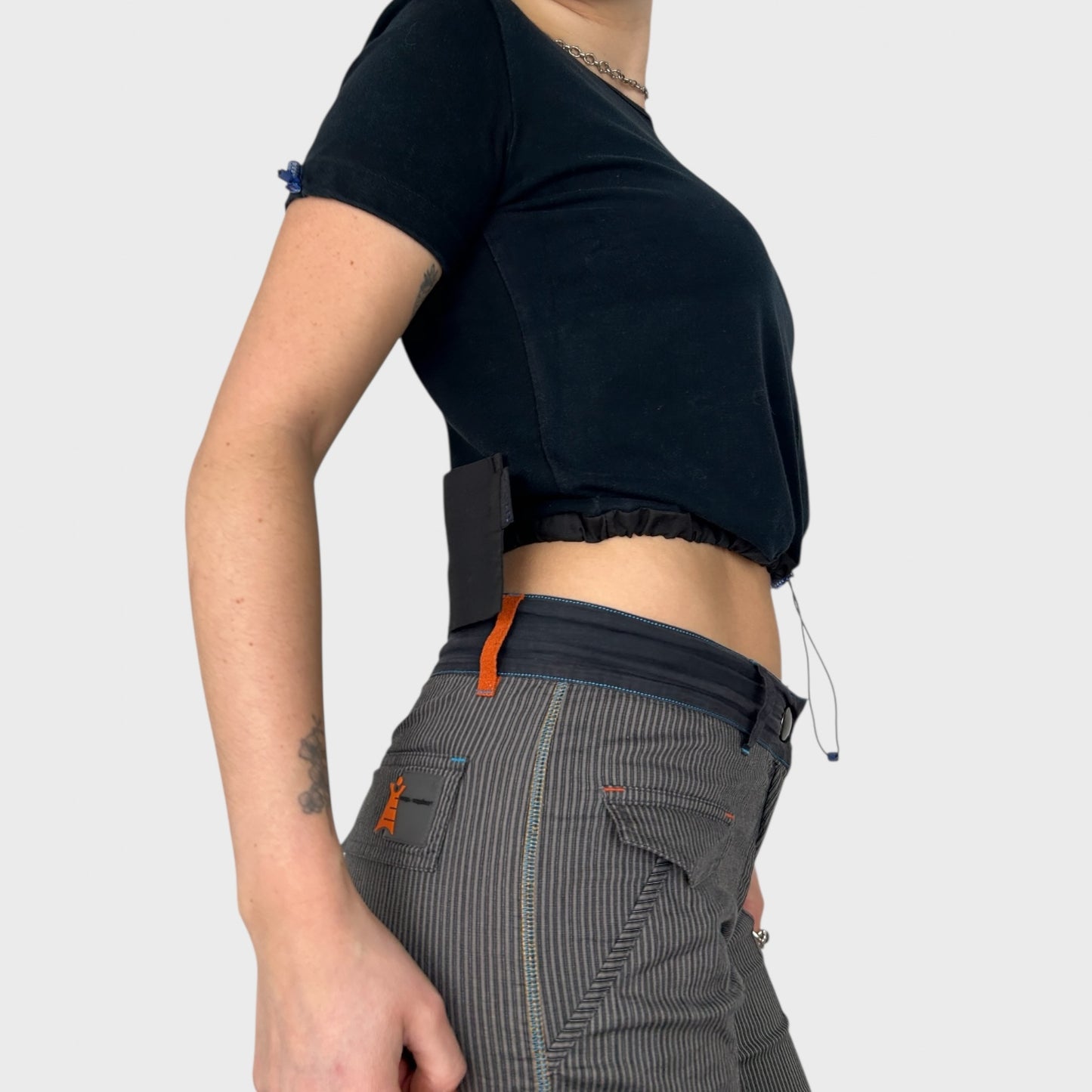 Cop Copine Toggle Front Baby Tee – S/M