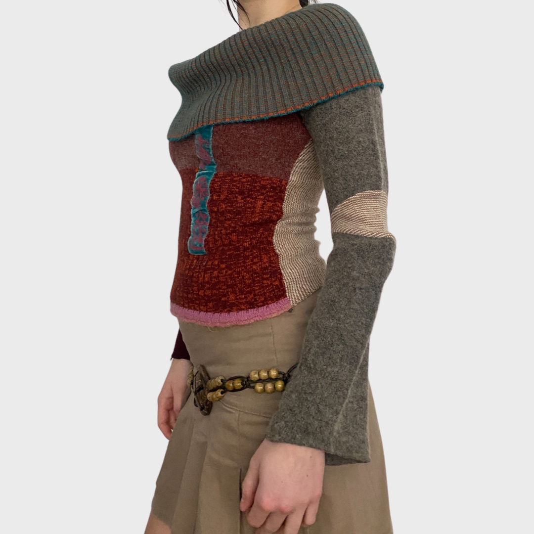 Save the Queen roll neck jumper