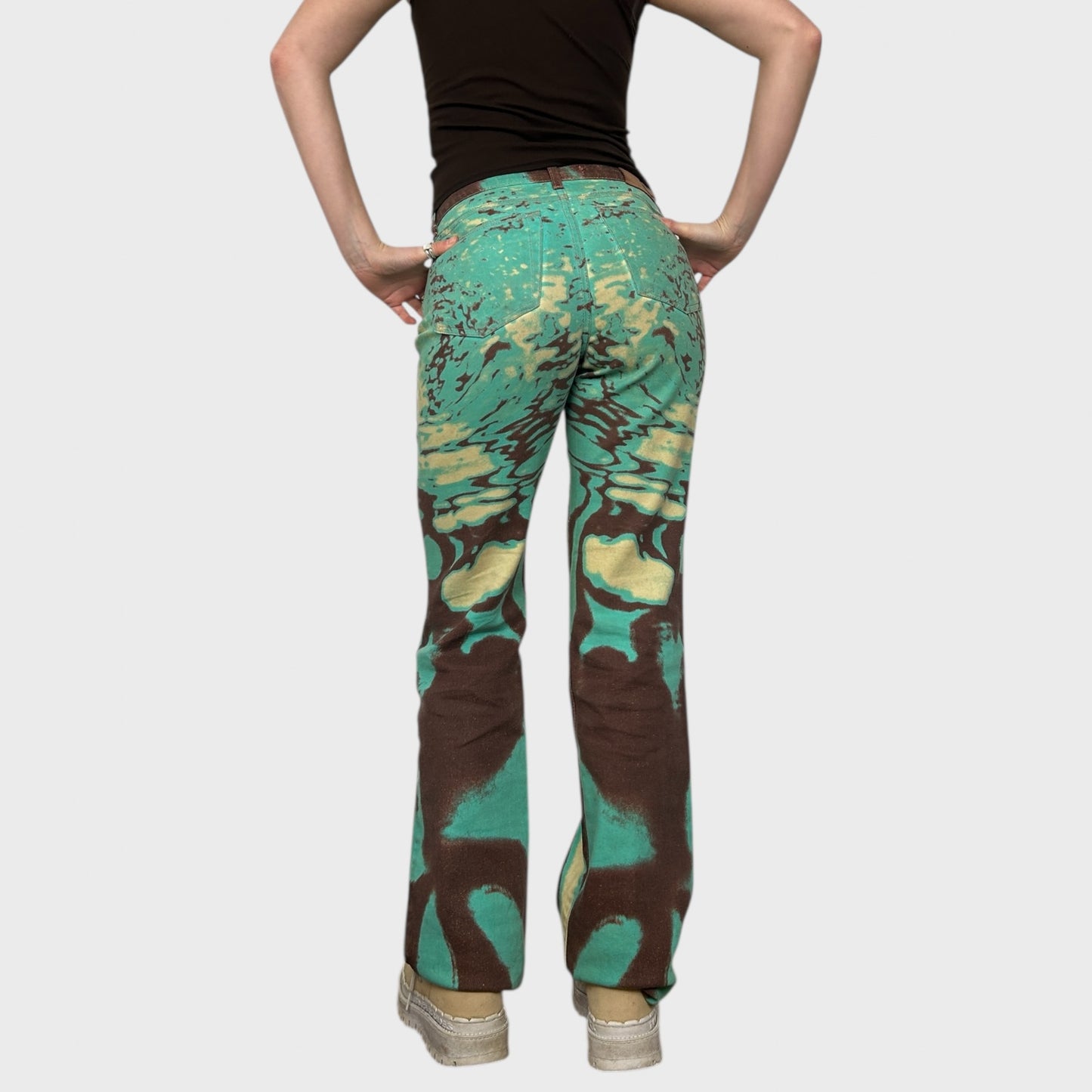 Roberto Cavalli Graphic Print Jeans - S