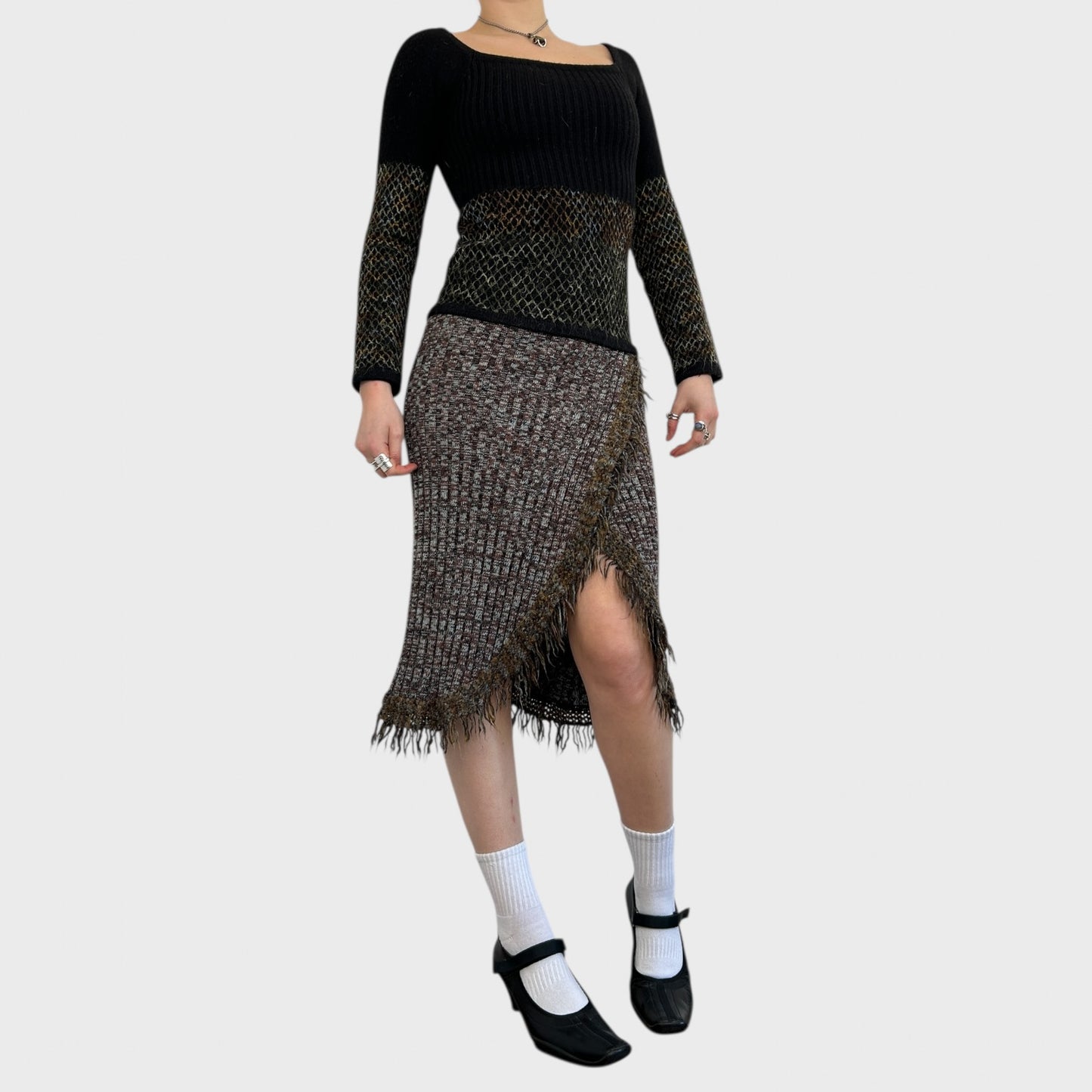 Save the Queen 90s Knit Dress - XS/S