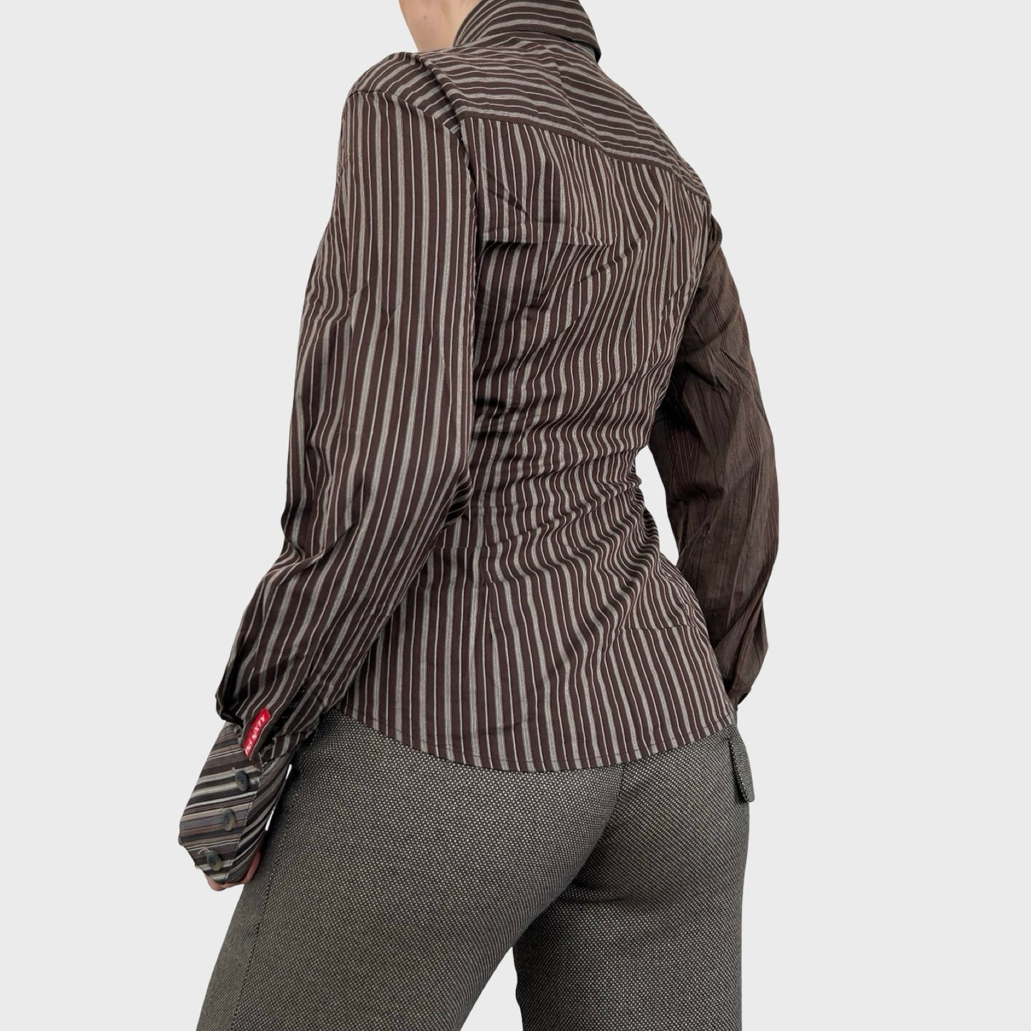Rare Miss Sixty Asymmetric Button Shirt - S/M