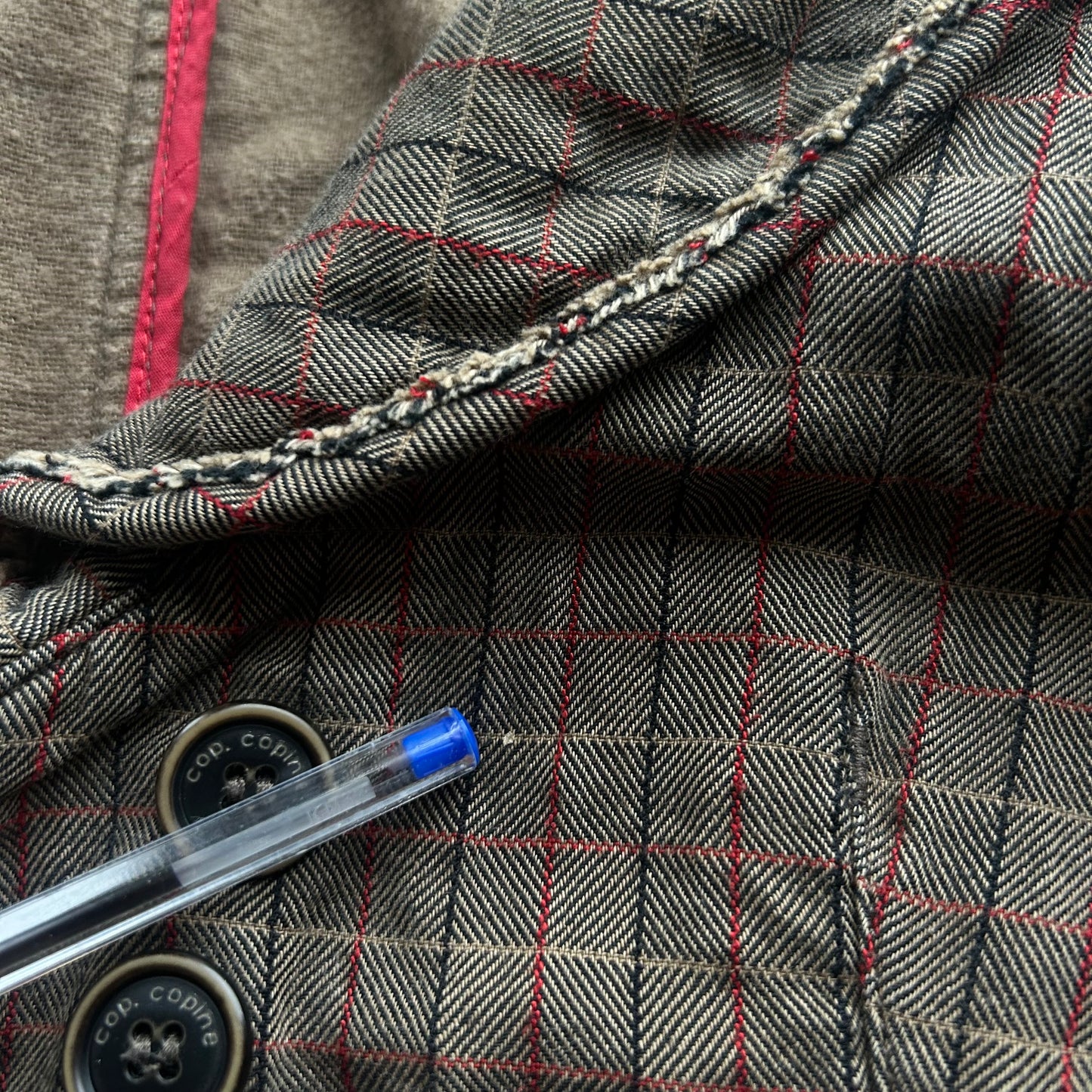 Cop Copine Checkered Jacket - S