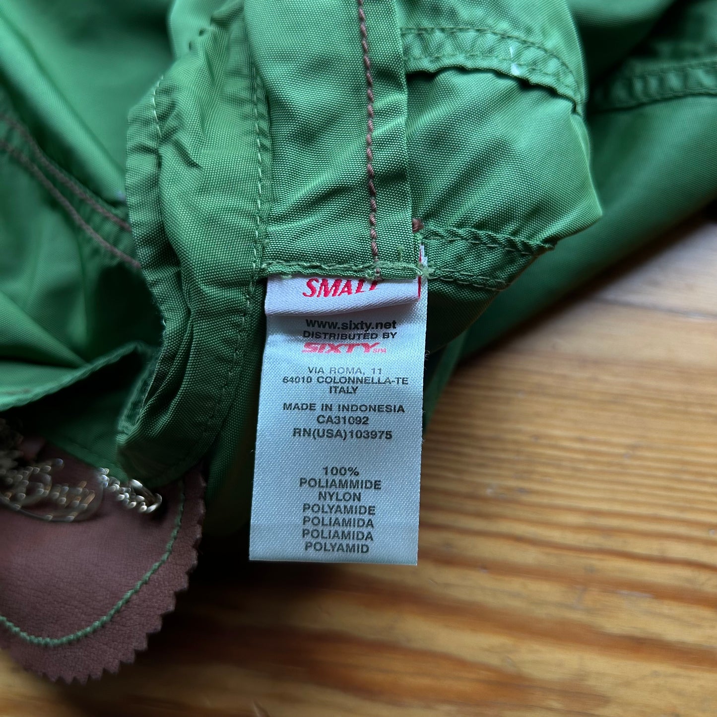 Miss Sixty Green Zip-Up Jacket - S