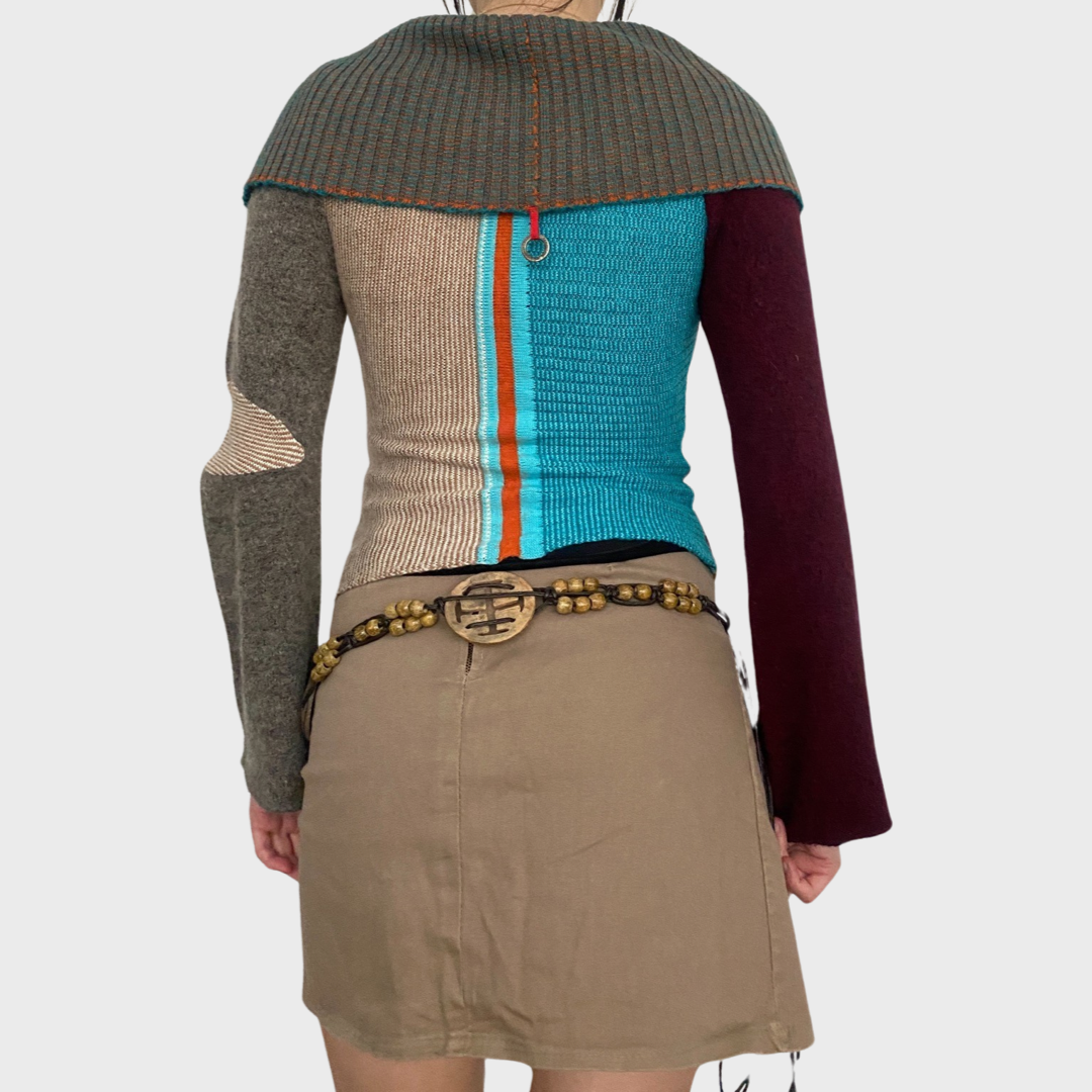 Save the Queen roll neck jumper