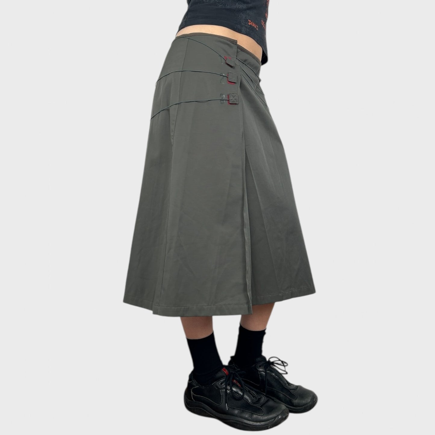 Cop Copine Velcro Midi Skirt - M/L