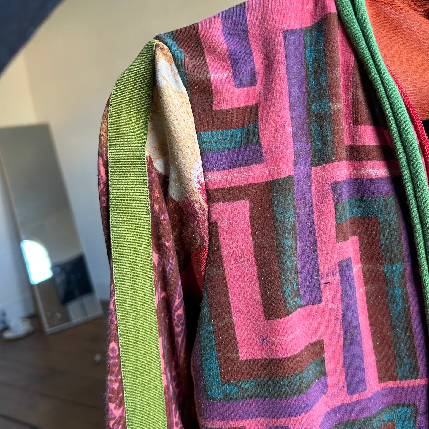 Save the Queen Double Zip Top - S/M