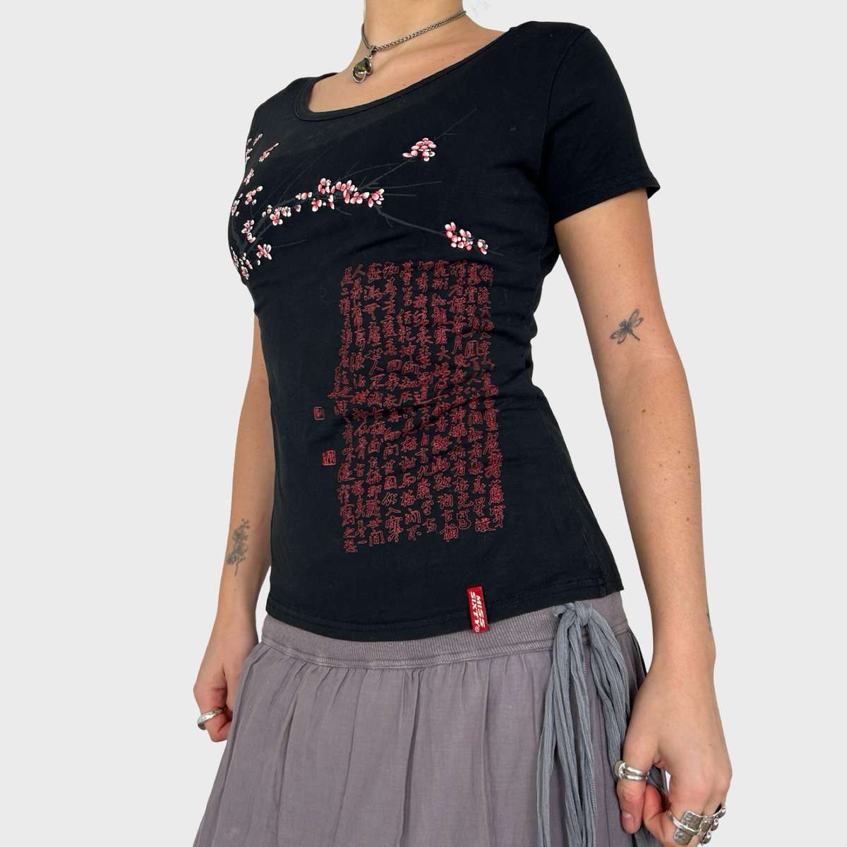 Miss Sixty Graphic Blossom Tee - S/M