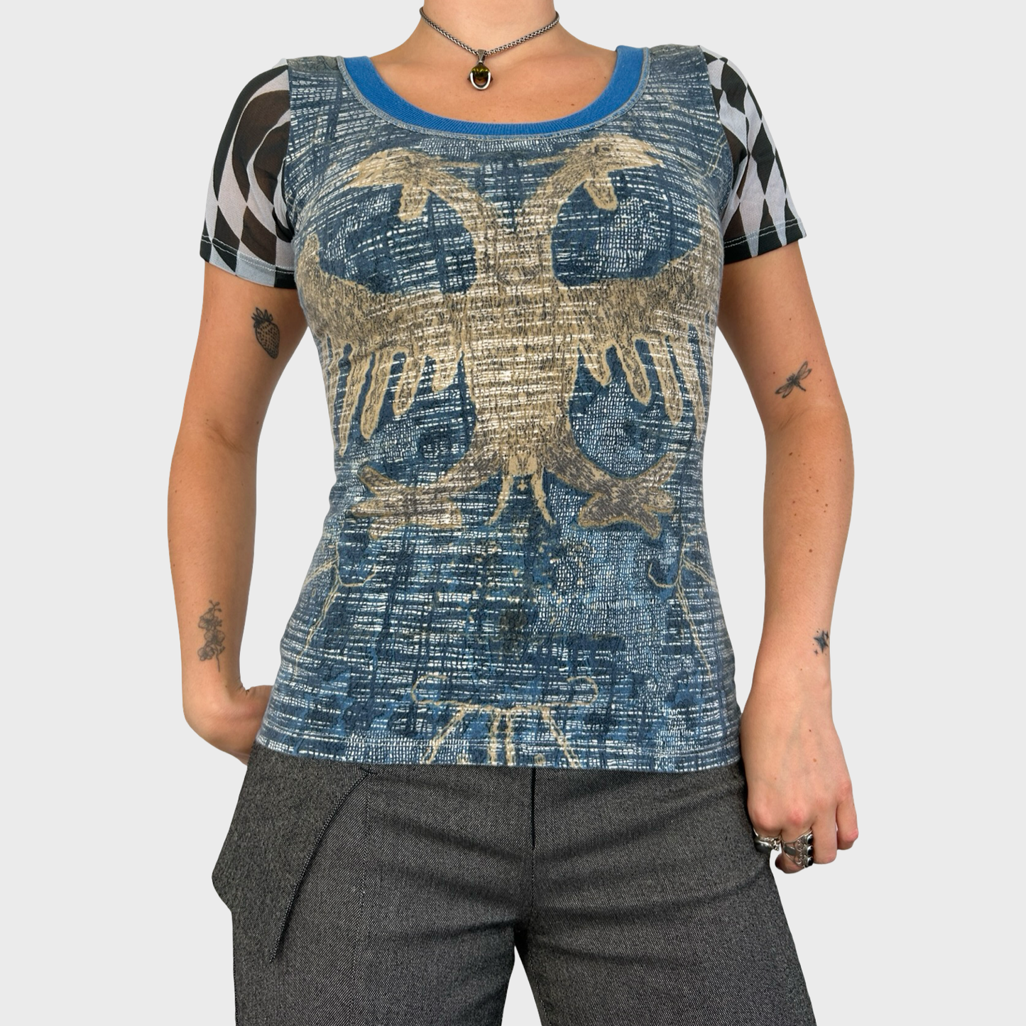Save the Queen Graphic Top - S