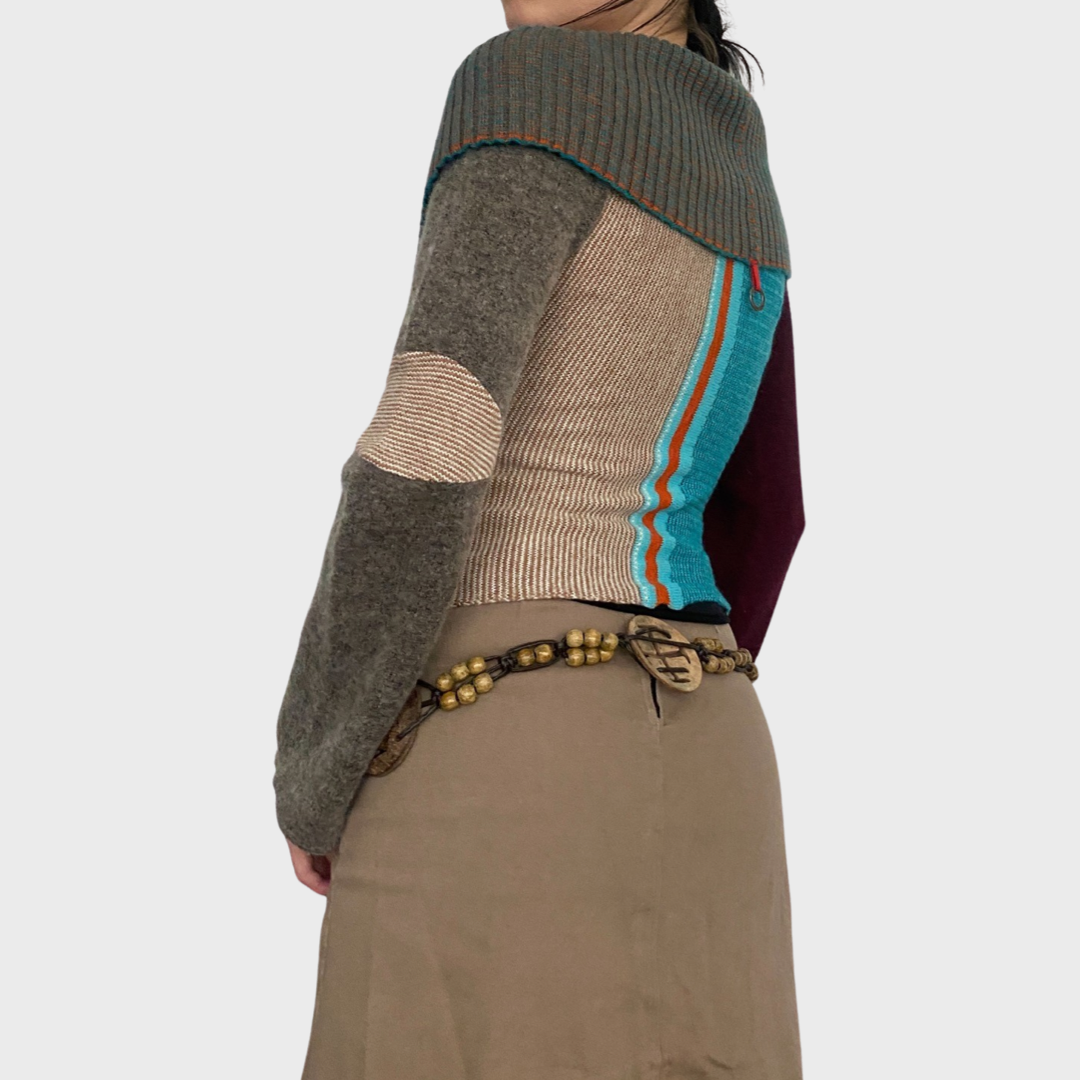 Save the Queen roll neck jumper