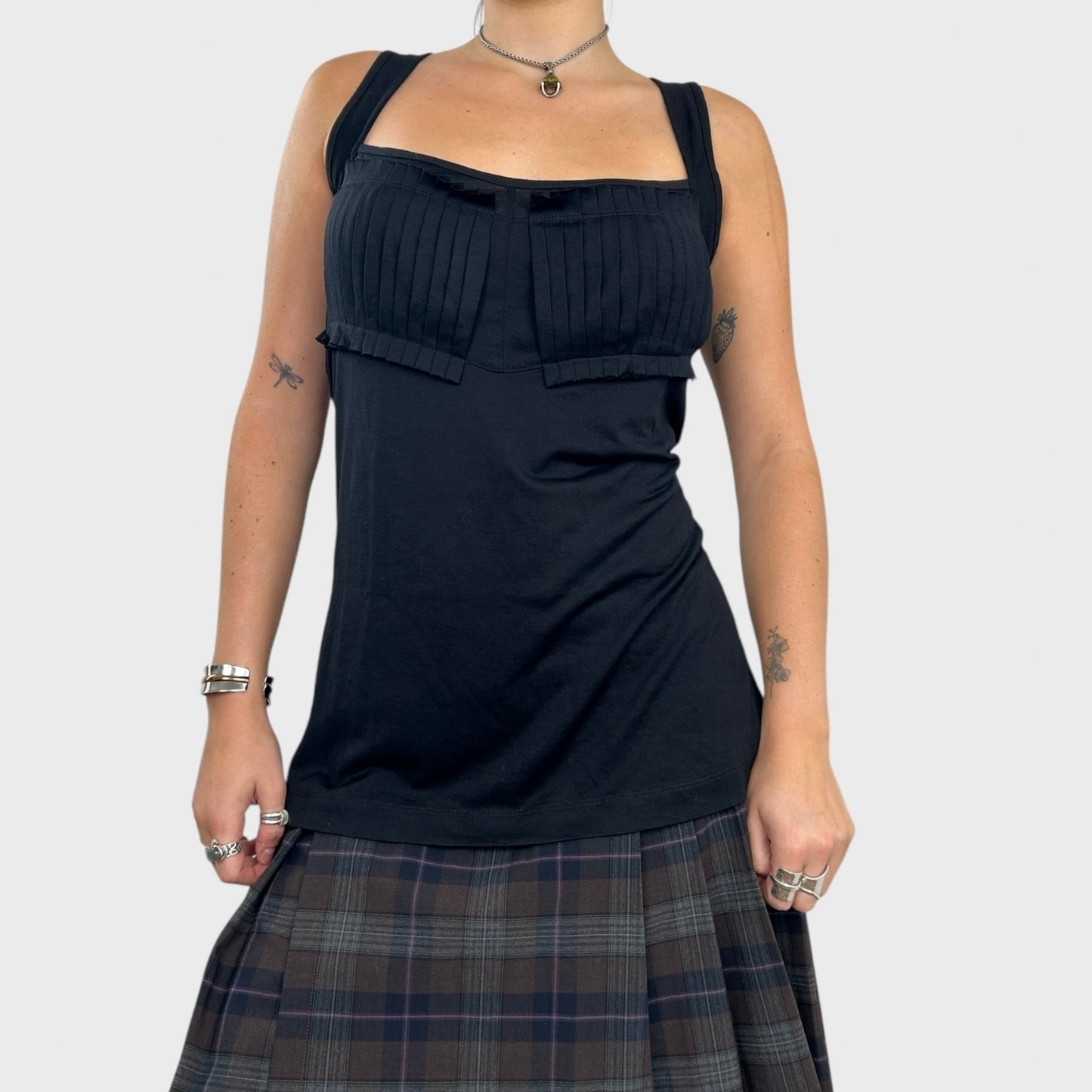 Cop Copine Cross Strap Top - M/L