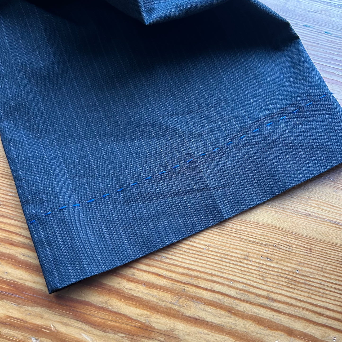 Cop Copine Pinstripe Capri Trousers - M