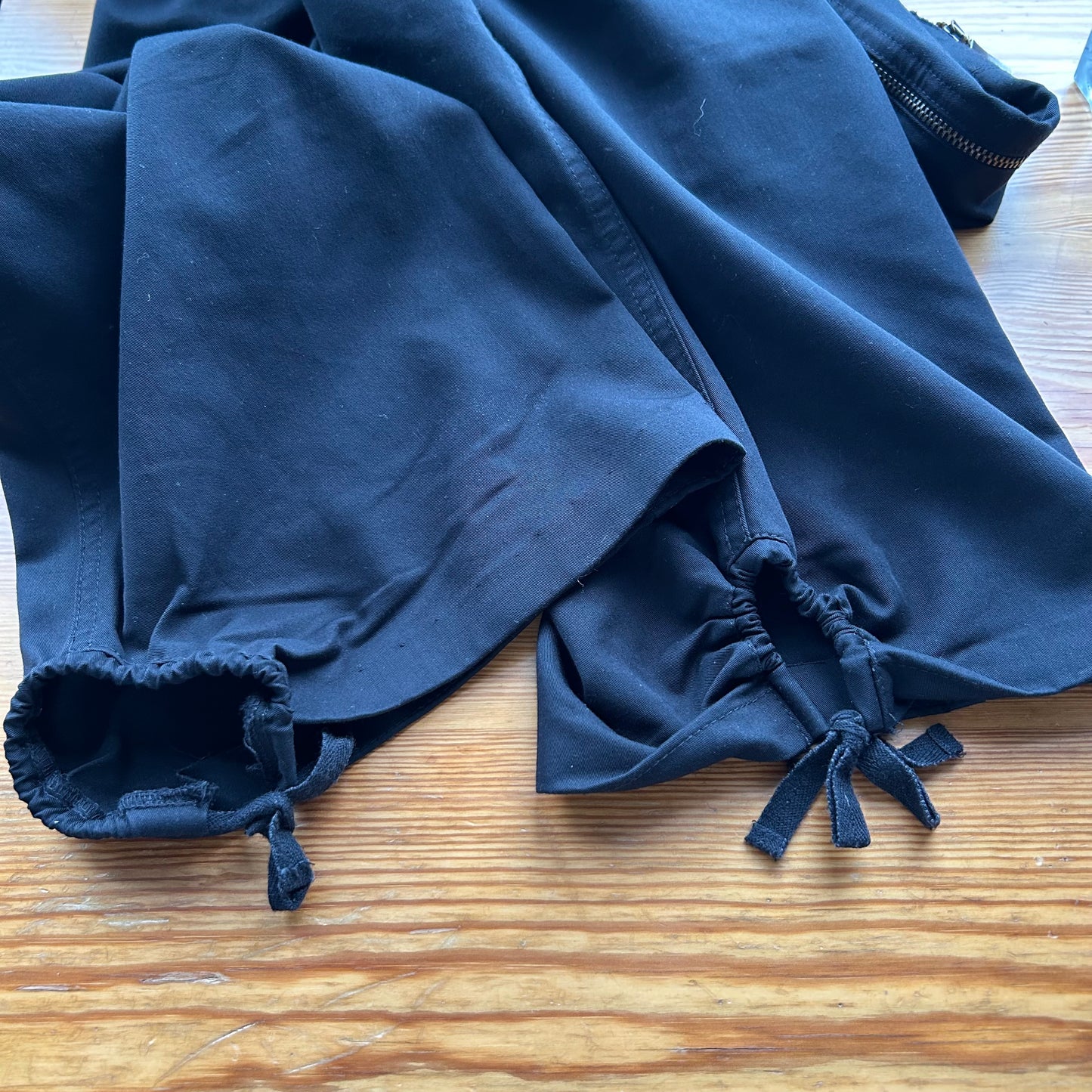 Cop Copine Black Tie-Side Trousers - M