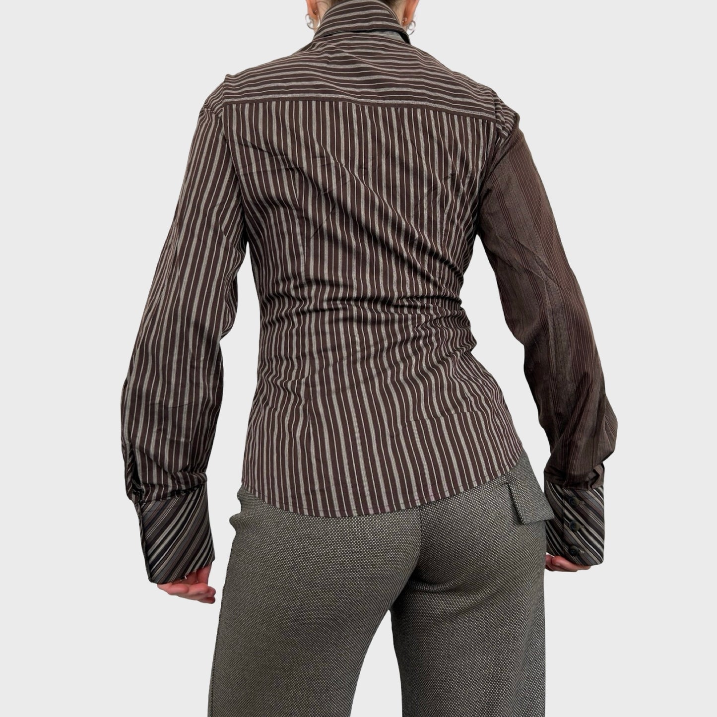 Rare Miss Sixty Asymmetric Button Shirt - S/M