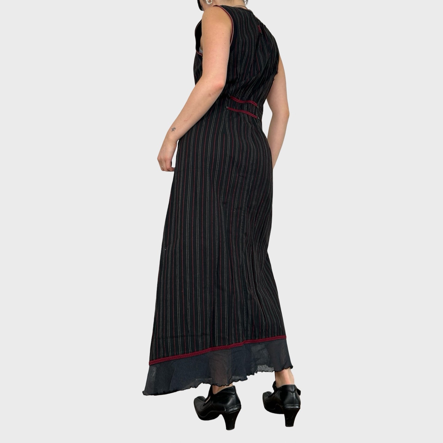 Cop Copine Striped Maxi Dress - M/L