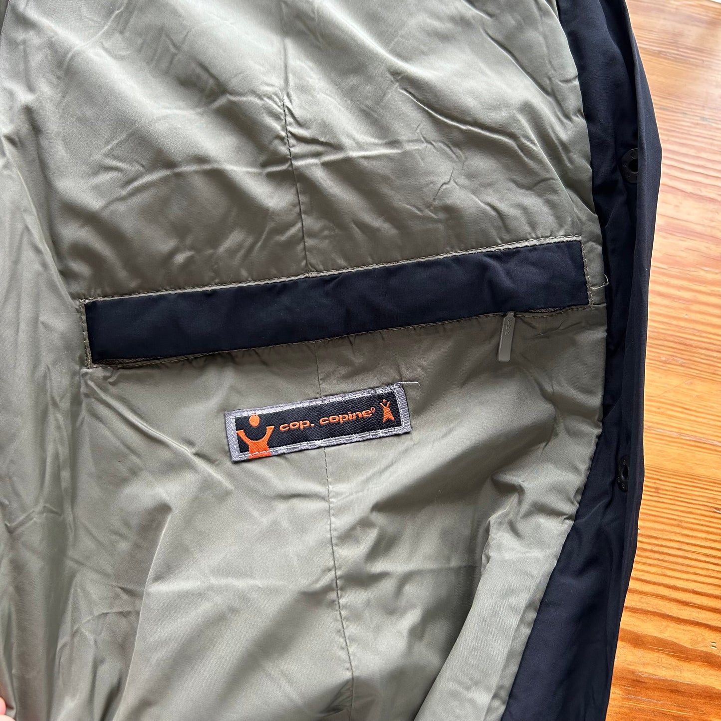 Cop Copine Floor-Length Graphic Puffer Jacket - L