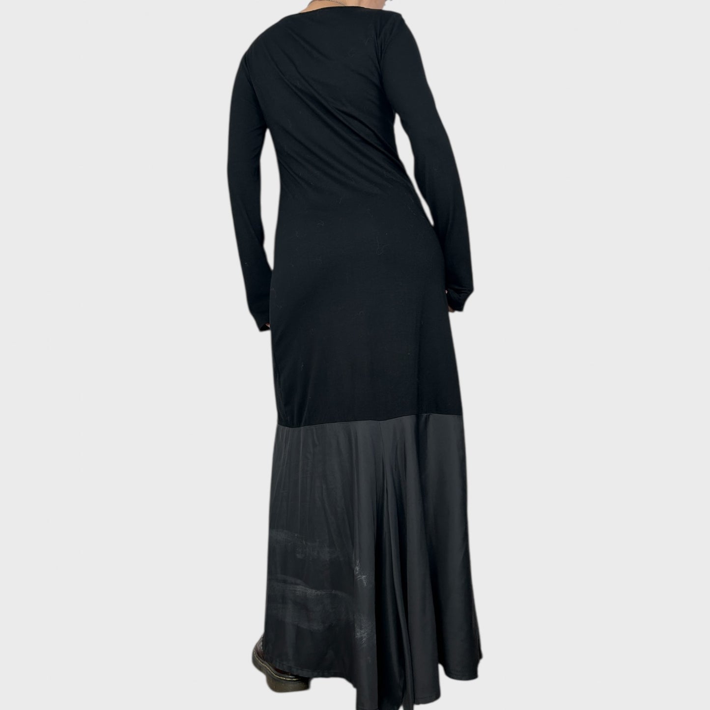 Cop Copine Bi-Material Maxi Dress - M/L