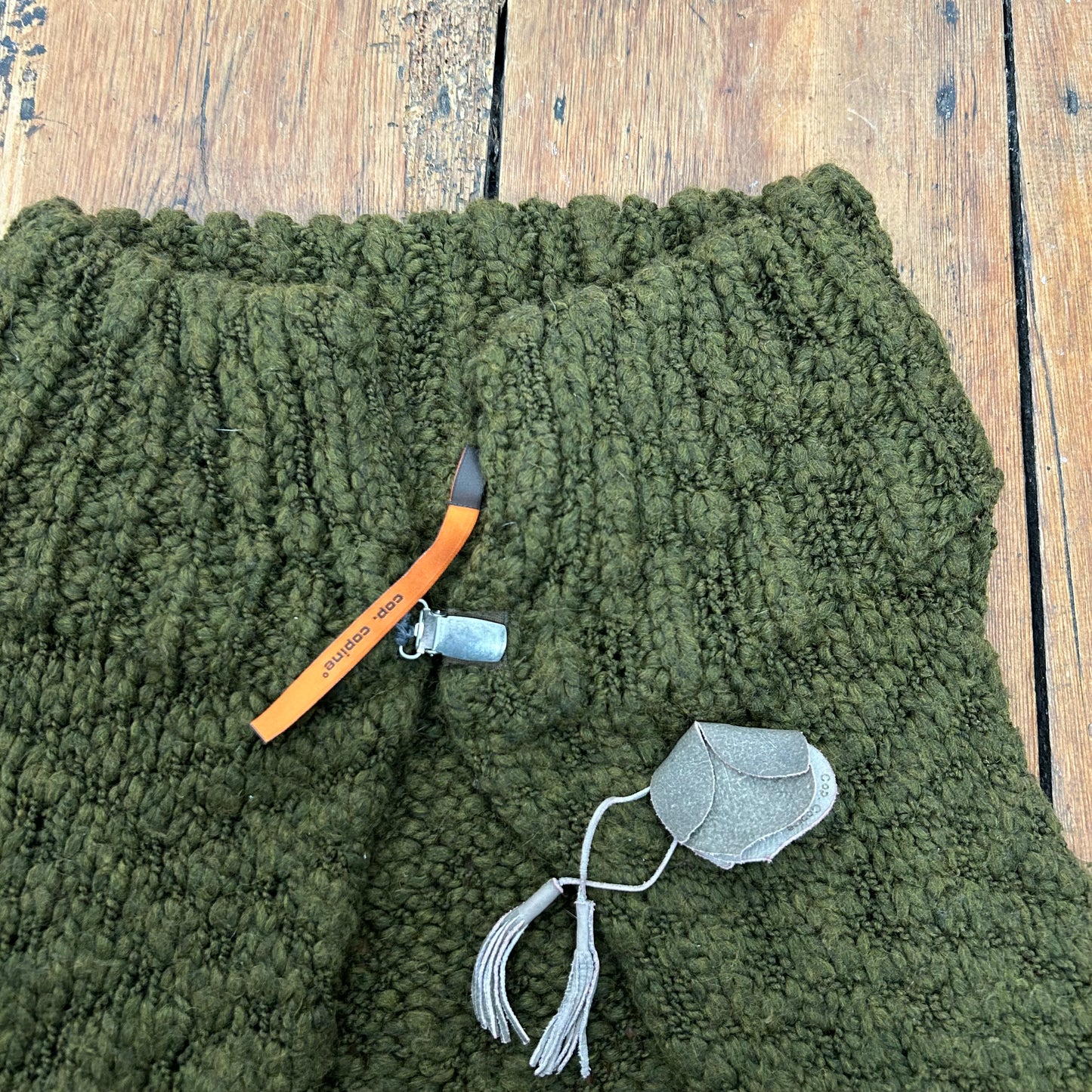 Cop Copine Khaki Bolero Knit - M